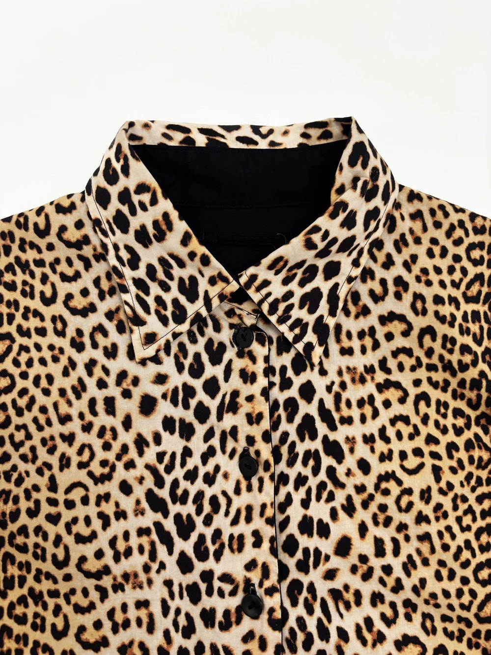 Jean Paul Gaultier Homme F/W 1998 leopard pelt reversible shirt